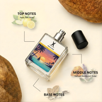 Rasa & Love Eau de Parfum – Unisex Apple Plum Lemon Patchouli Amber Fragrance