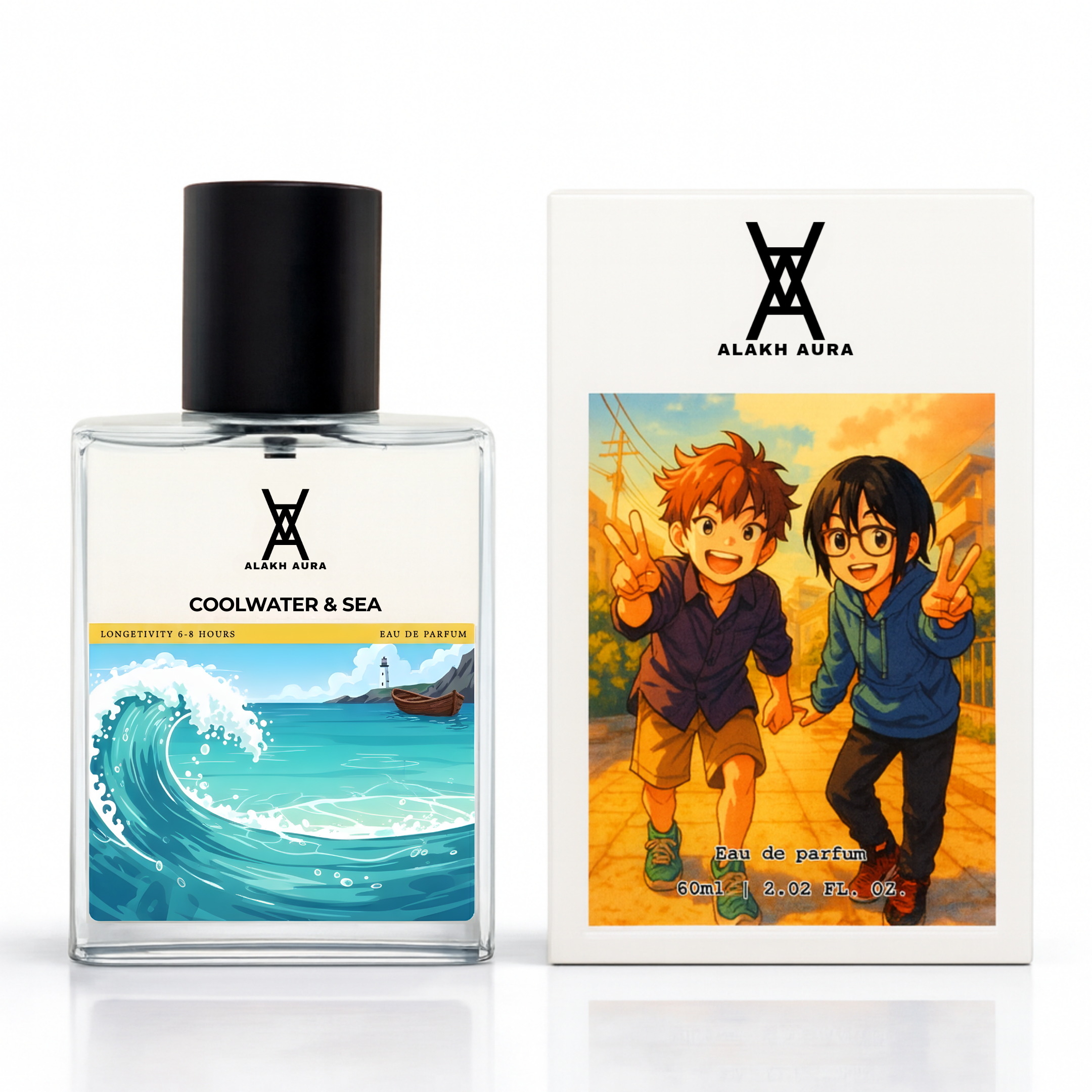 Cool Water & Intense - Inspired by Da*idoff Cool Water Intense