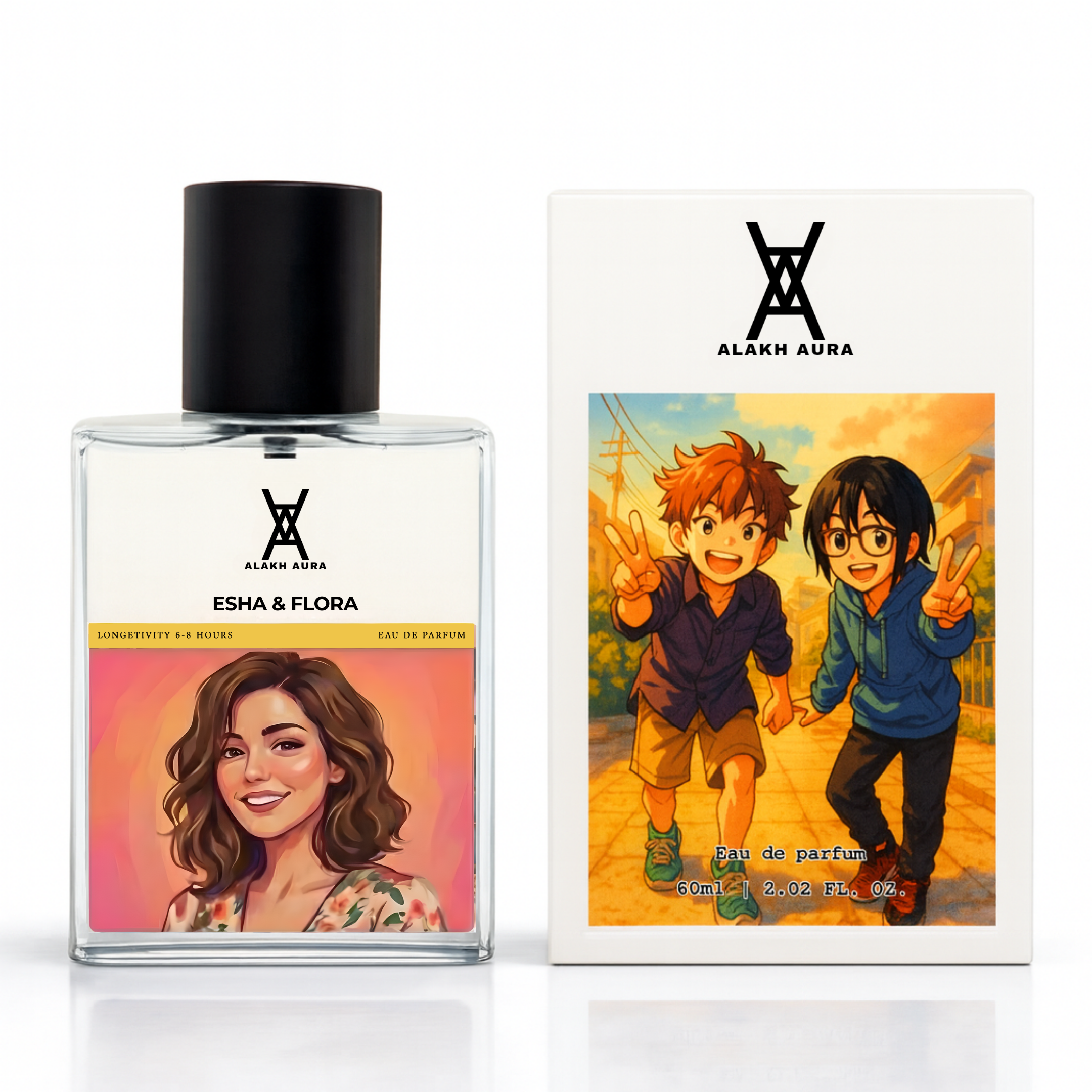 Esha & Flora - Inspired by Gu*ci Flora