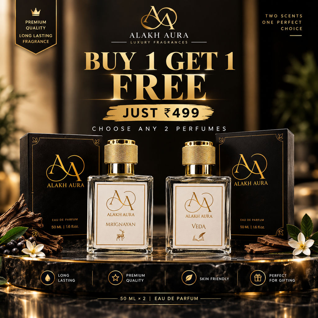 Mrignayan & Veda Combo – Unisex Buy 1 Get 1 Eau de Parfum Set 50ml x 2